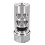 American Precision Arms Gen 2 Micro Bastard Self Timing Brake - 22 Cal - 1/2x28 - Stainless