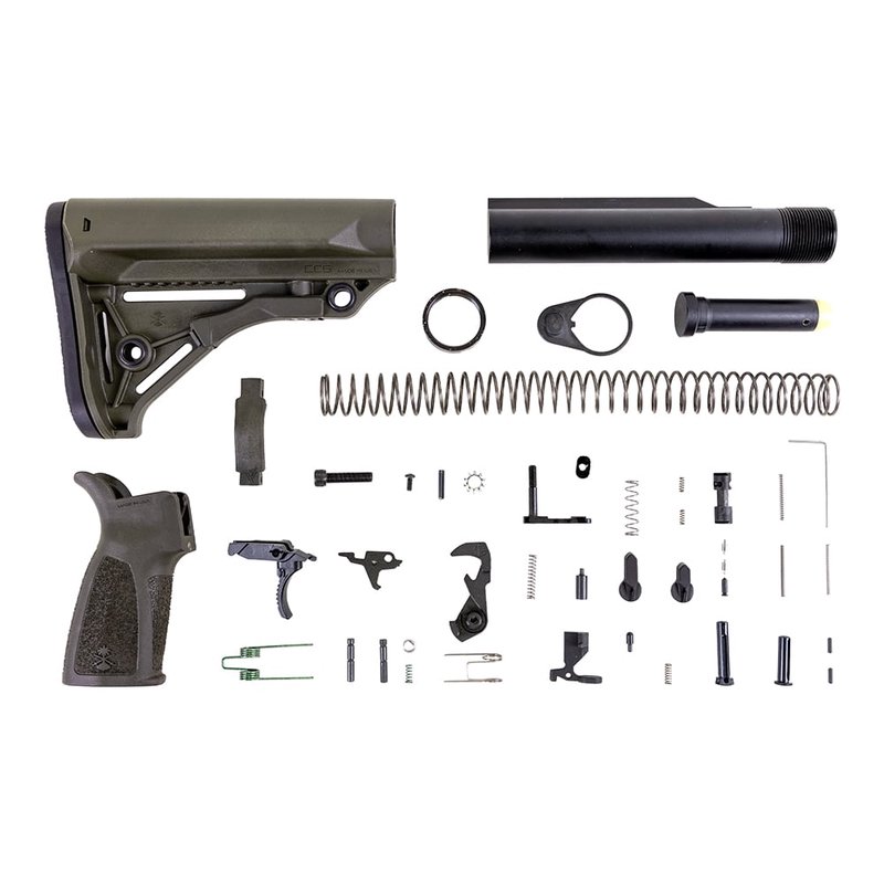 PSA Sabre-15 Lower Build Kit with Sabre Stock and Grip - ODG