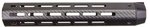 Lancer Systems LCH7 Octagon Carbon Fiber Handguard 7.2 in Carbine Length