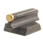 Marble's Front Sight .260" Height .340" Width Steel Blue 3/32" Gold Bead