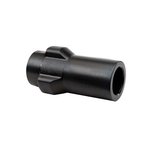 Angstadt Arms 3-Lug Muzzle Adapter 1/2-28, Black