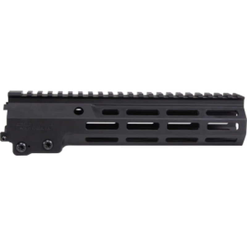 Geissele Automatics 05651B Super Modular Rail MK16 9.50" M-LOK, Black Aluminum for AR Platform, Barrel Nut Included