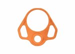 ODIN Works Pistol Buffer Tube Back Plate Orange