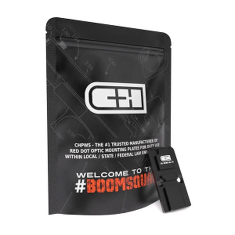 C&H Precision Gen 6 MIL/LEO Adapter Plate for Aimpoint ACRO (Duty-XL) Glock Gen 6 MOS Steel