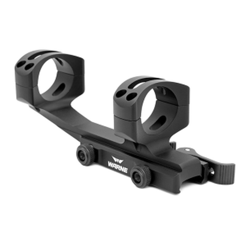 Warne MSR Quick Detach Cantilever Scope Mount 1 in MSR Ideal Height