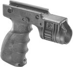 FAB Defense Tactical Ergonomic Foregrip w/1" Flashlight Adapter, Rear Switch