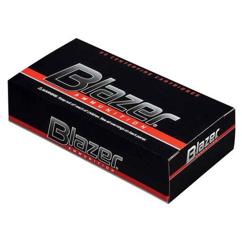 CCI Blazer 380 Auto ACP 95gr FMJ Centerfire Handgun Ammo, 50 Rounds