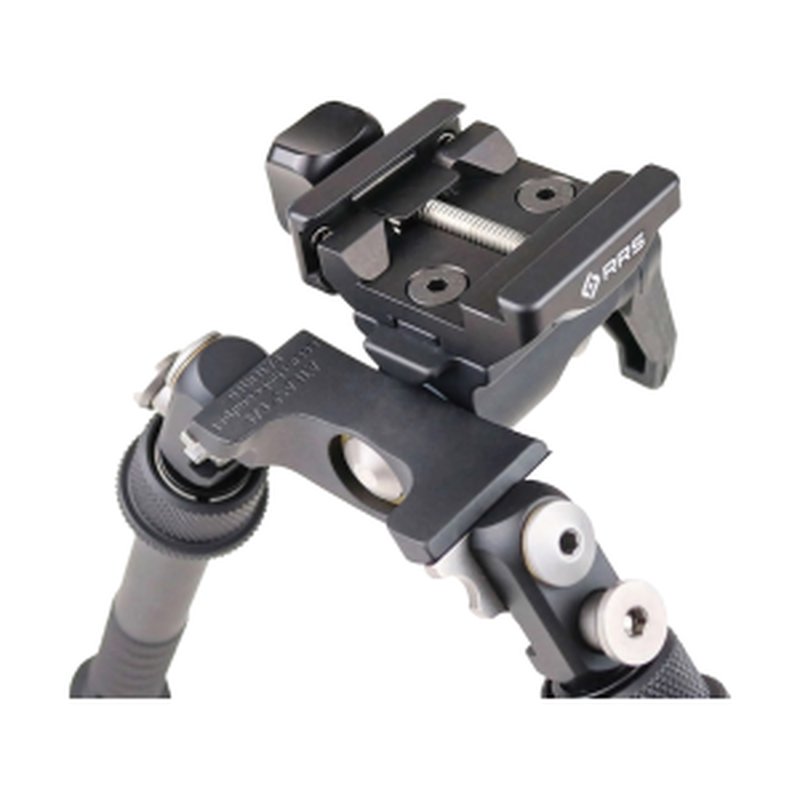 Atlas BT65 Bipod Really Right Stuff BTC-Pro Dual Arca and Picatinny Mount 4.75-9 Inches Black