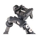 Atlas BT65 Bipod Really Right Stuff BTC-Pro Dual Arca and Picatinny Mount 4.75-9 Inches Black