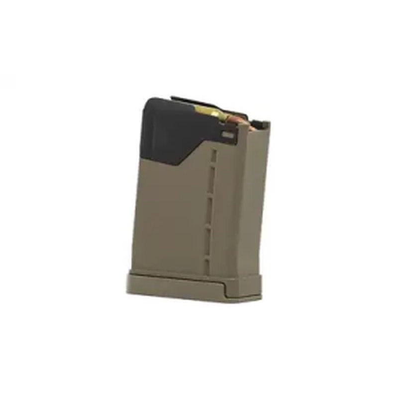 Lancer L5AWM .223/5.56 5-Round Opaque FDE AR-15 Magazine
