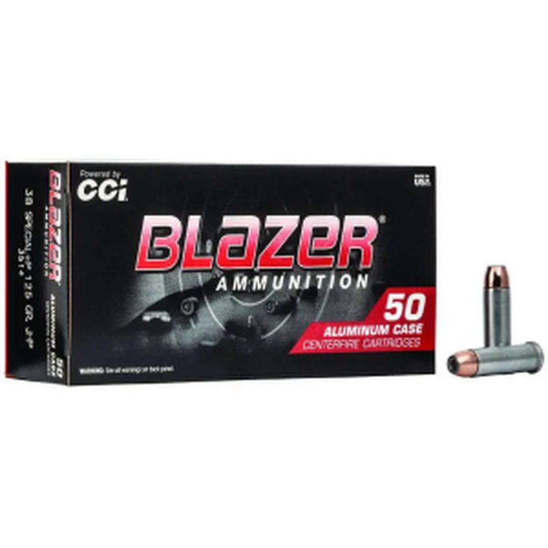 CCI Blazer .38 Special +P 125gr JHP Ammunition
