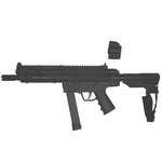 American Tactical GSG-9 9mm Glock Compatible Pistol 7.9" Threaded Barrel Black