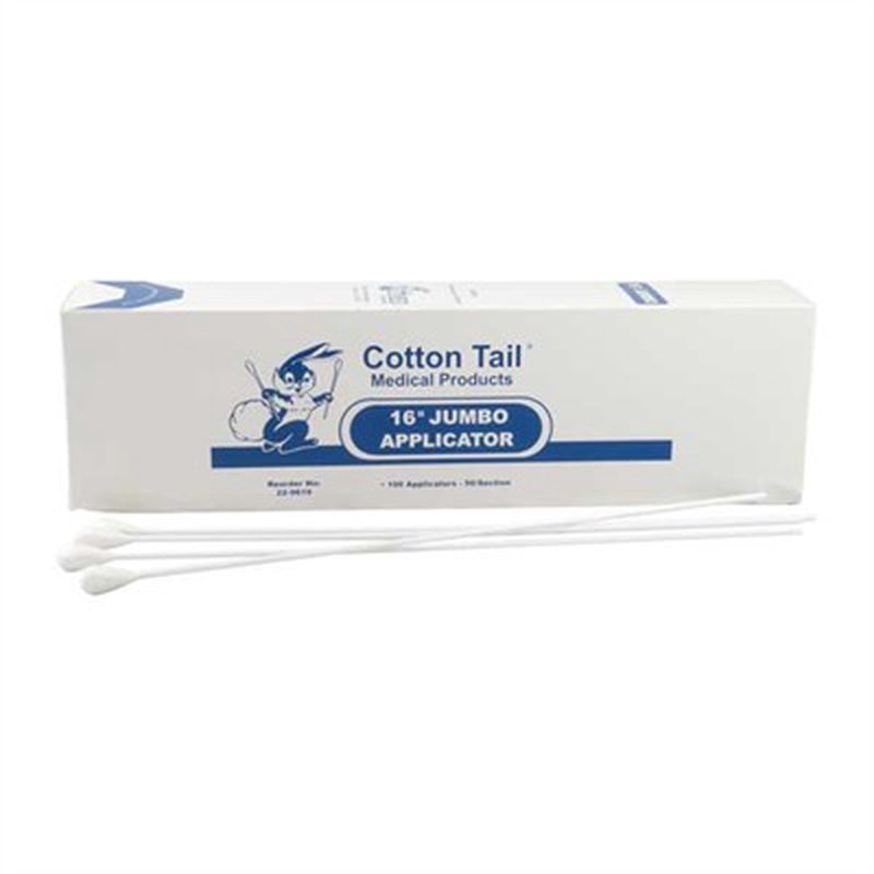Brownells Extra Length Cotton Tipped Applicators 16in 100-Pack