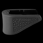 Hogue OverMolded Rubber Grip Extension Base Pad for Glock 42 6-Round Mag, Black