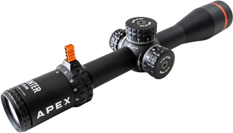 Apex Optics Hunter 3-15x44mm Rifle Scope, 30mm Tube, First Focal Plane (FFP)