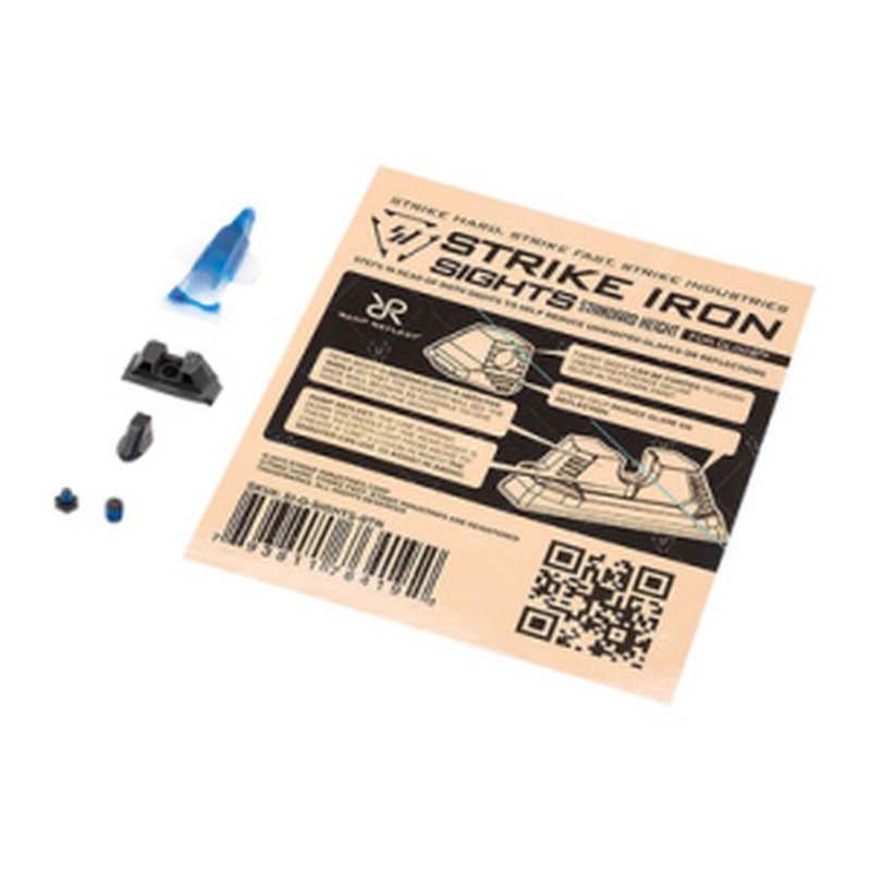 Strike Industries Iron Front & Rear Sights Glock Standard Height