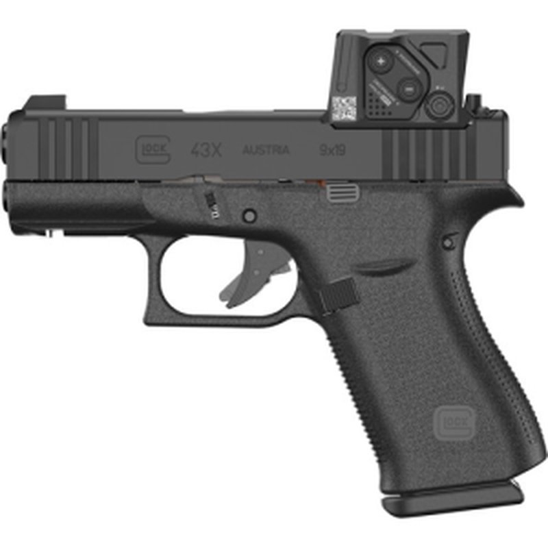 Glock 43X MOS 9mm Semi-Auto Handgun w/ Aimpoint COA BOF, 3.41 in