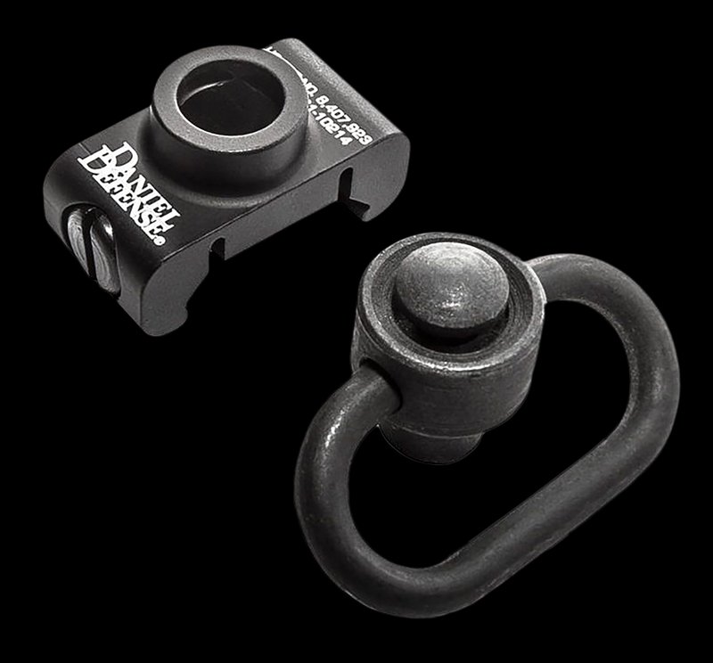 Daniel Defense QD Rail Mount Swivel Attachment Point AR-15 Black Aluminum