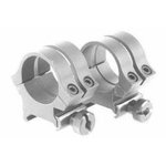 Weaver 49057 Quad-Lock 1-Inch High Extension Riflescope Rings Silver