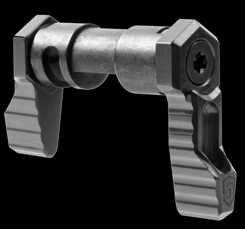 Phase 5 Weapon Systems 90° Ambidextrous AR-15/AR-10 Safety Selector Black Anodized SAFE90BLK
