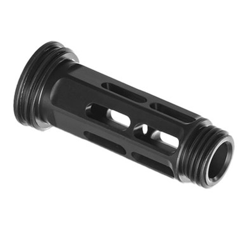 HUXWRX Comp STS 762 Muzzle Brake AR-15 M15x1 Thread