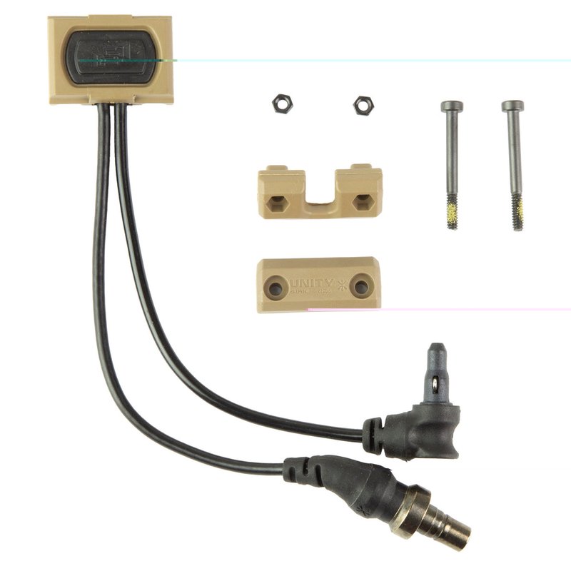 Unity Tactical ModButton Lite SYNC Dual-Lead Remote Switch Picatinny 4.5 in Cable Black
