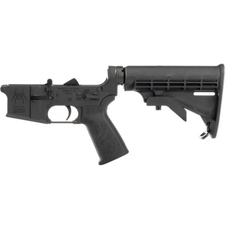 SPIKES TACTICAL AR-15 COMPLETE M4 LOWER RECEIVER w/ Buttstock (STLC200-SBS)