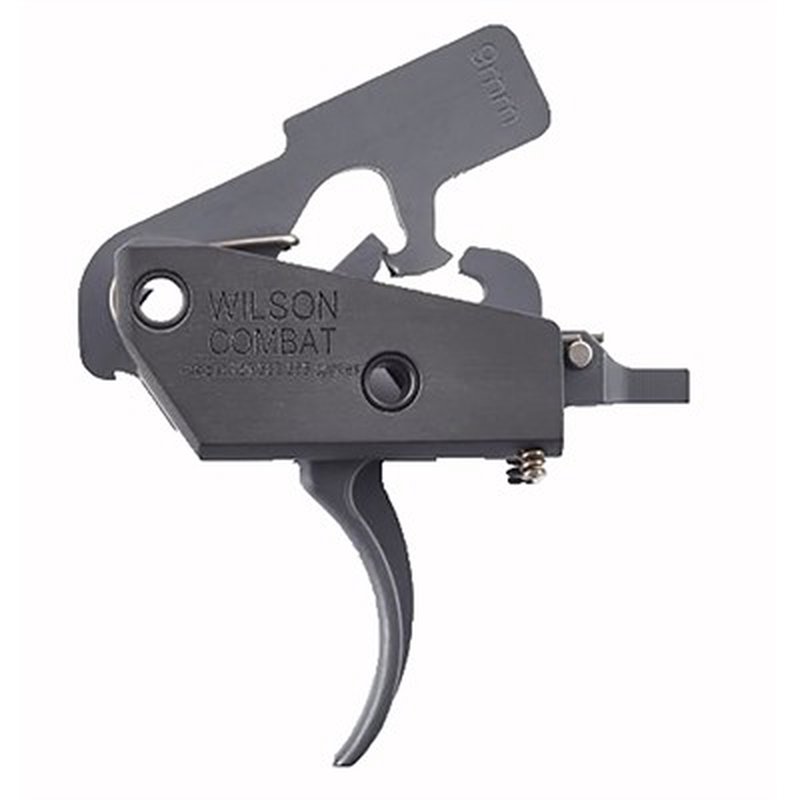 Wilson Combat Tactical 9mm AR-15 Two Stage Trigger Curved Black