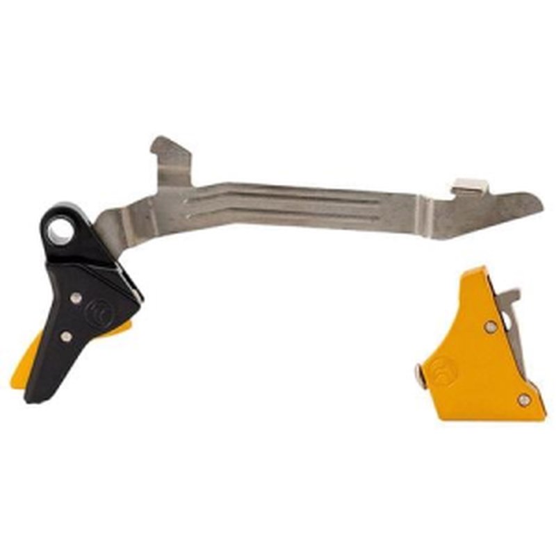 Timney Alpha Competition Straight Trigger Glock Gen3-4 Gold (40 S&W/9mm)