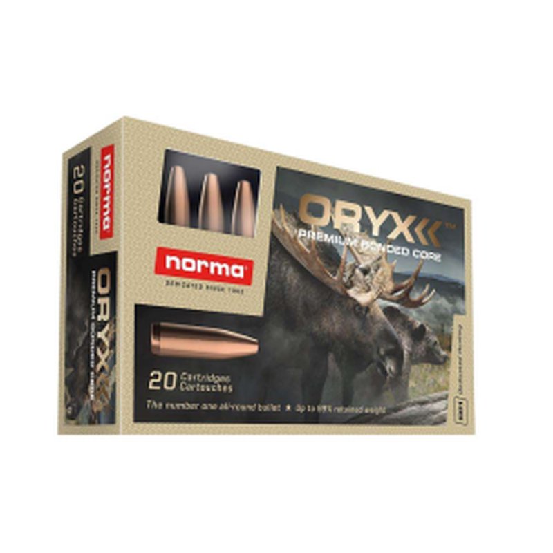 Norma 20174732 Oryx 308 Win 180gr Rifle Ammunition