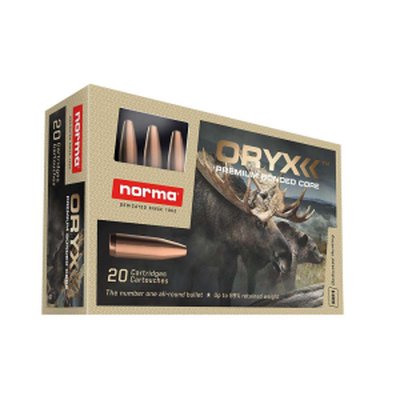 Norma 20174732 Oryx 308 Win 180gr Rifle Ammunition