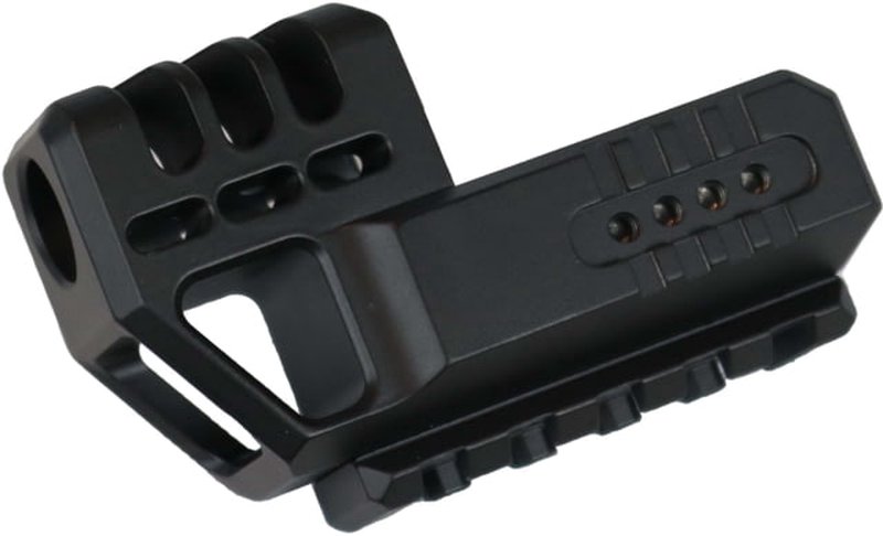 Wasatch Arms Glock Compensator Rail-Mounted, Gen 3-5 Glock 17/19 (Black)