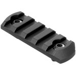 CMMG M-LOK Picatinny Rail Section 5-Slot Aluminum Black