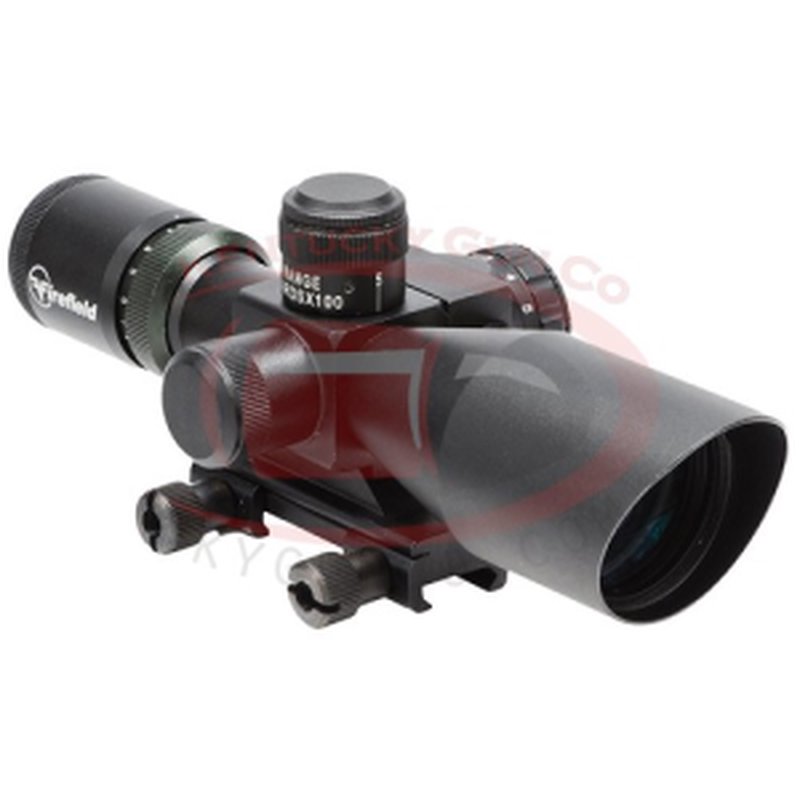 FIREFIELD 2.5-10x 40mm Obj 30mm Dia Red L