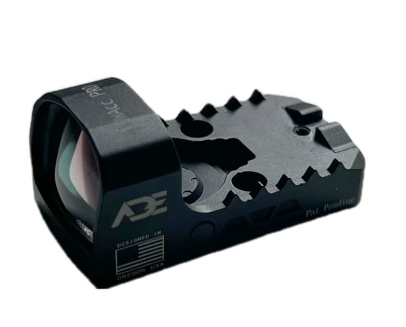 ADE Advanced Optics NUWAcc PRO Motion Awake 1x20mm Micro Green Dot Sight