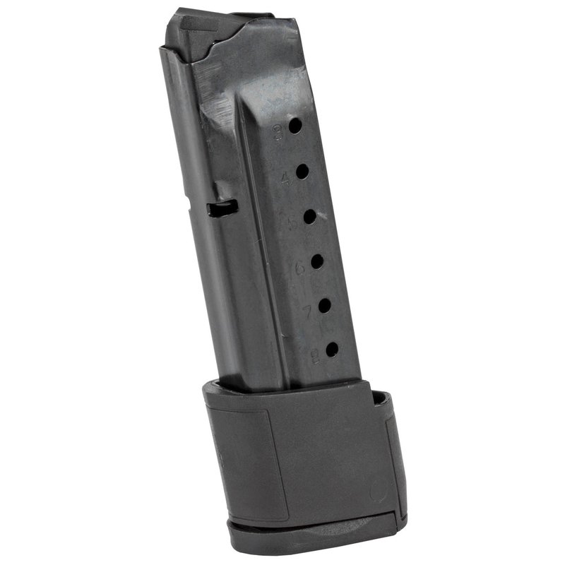 ProMag Industries S&W Shield .40 S&W 9-Round Extended Magazine Heat-Treated Blue Steel SMI 31