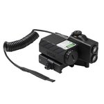 NCSTAR OFFSET LASER DESIGNATOR/GRN LASER/RED/WHT NAV/BLK