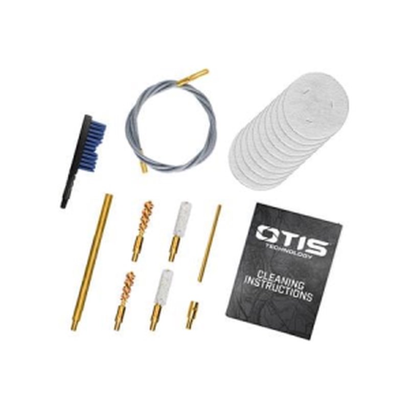 Otis Tech Patriot .17/.22 cleaning kit bore brush bronze 15-piece