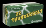 Remington Thunderbolt .22 LR Round Nose 40gr Ammunition 500 Rounds TB22B