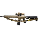 Daniel Defense Eleanor Limited Series DDM4 Eleanor, 5.56mm, 14.5in Desert Sand Cerakote, Vortex AMG EBR-22L 1-10x Scope