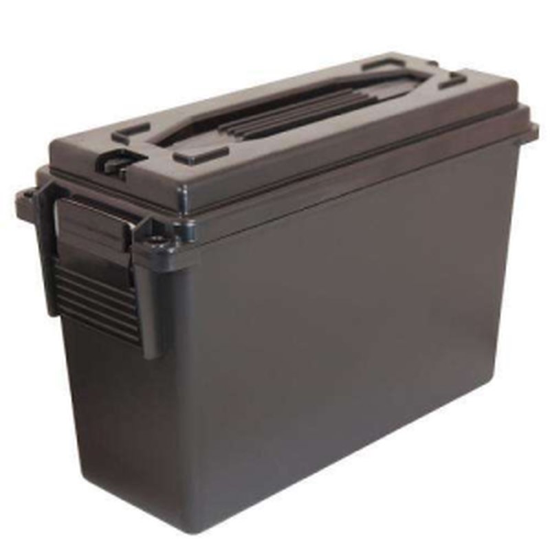 Berrys 12887 30 Cal Ammo Can Plastic Black 4-Pack