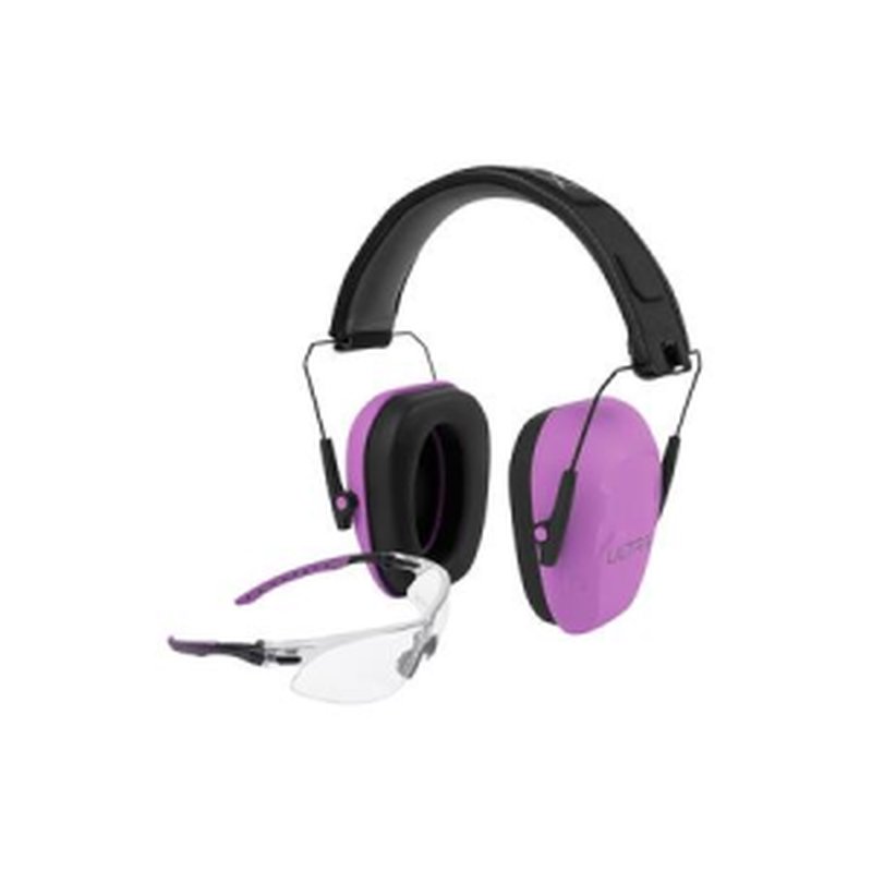 Allen 4155 Ultrx Shield EAR/ EYE Prot Plum