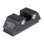 Ameriglo Glock Green Tritium 2-Dot Rear Sight Notch Optic Compatible