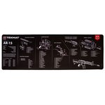 TekMat Ultra 44 Long Gun Cleaning Mat (44 x 15 in) - Black