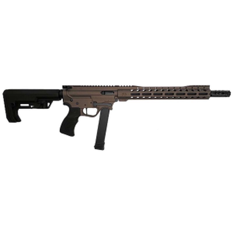 Thompson Center AR9 TCS 9mm 16 In MLOK Midnight Bronze Cerakote