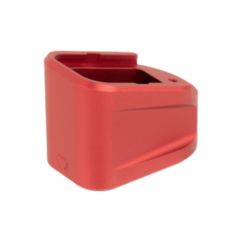 Strike Industries EMPALG17RED Extended Mag Plate for Glock G17 / G22 Red 6061 T-6 Aluminum