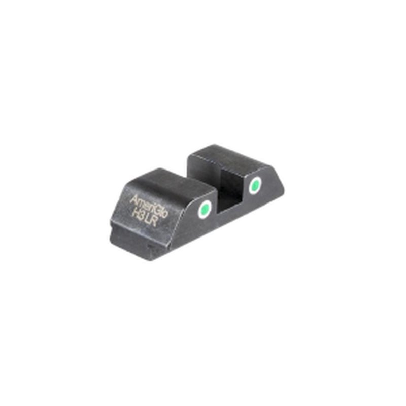 Ameriglo Tritium 2-Dot Rear Sight Glock 42/43/43X/48 Green