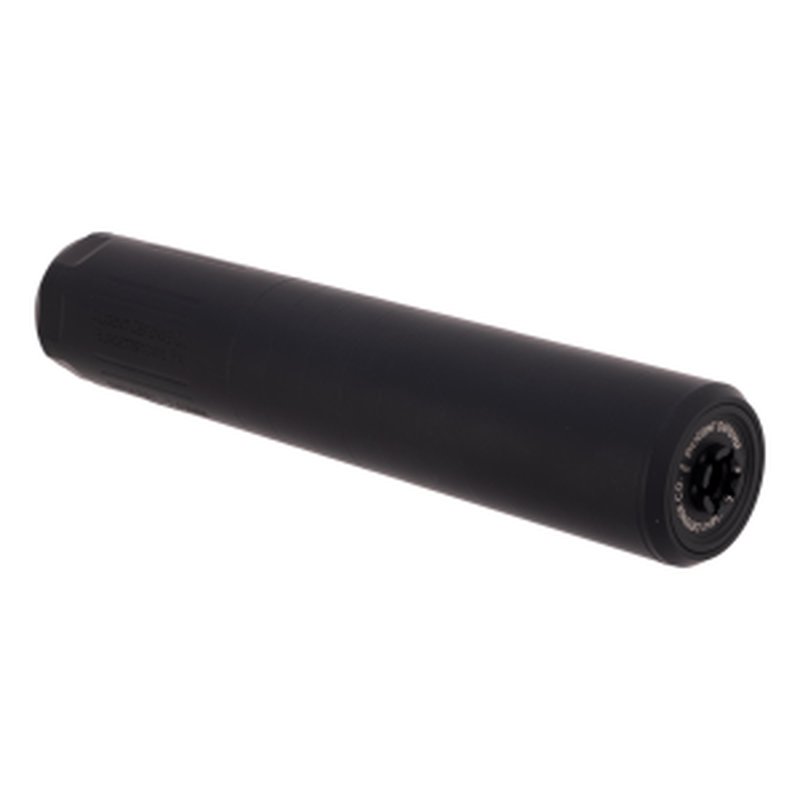 Diligent Defense Enticer L 30 Cal Stainless Suppressor - Graphite Black Cerakote - 8.25in