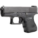 Hogue Wrapter Rubber Adhesive Grips Glock 26 Gen 3 Black