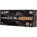 Federal 4570 Fusion Tipped 300 AAC Blackout Rifle Ammunition 20/10